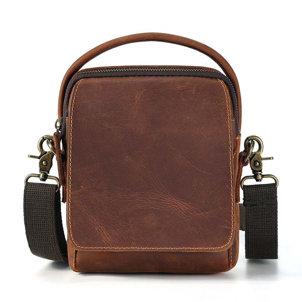 leather shoulder bag